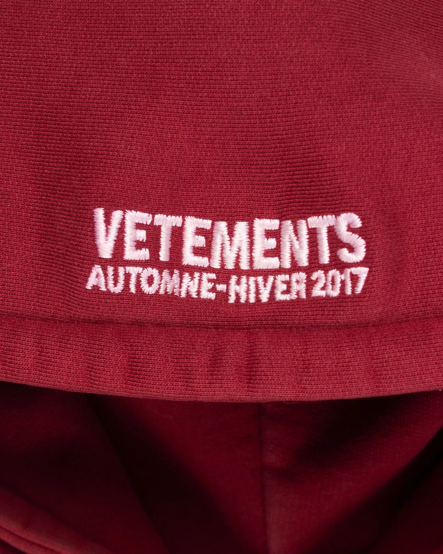 VETEMENTS May The Bridges I Burn Light The Way Hoodie (FW17)